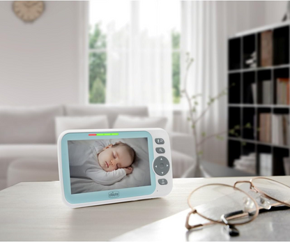 CHICCO Evolution baby monitor electronic cu telecomandă 5" LCD FHSS