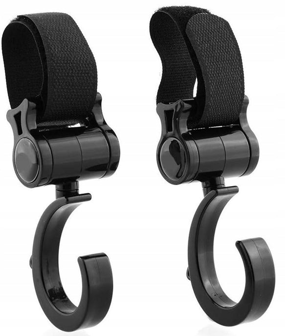 LAOKEAI bag mounting clips for a stroller frame, 2 pieces