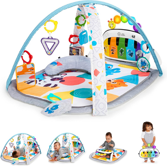 BABY EINSTEIN Kickin' Tunes 4 în 1 saltea educațională + jucării