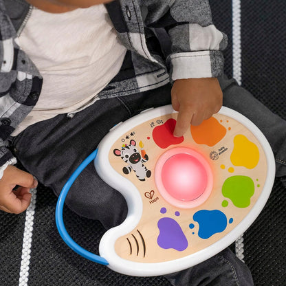 HAPE Magic Touch paletă muzicală de pictură în 3 limbi 17,5 x 27 cm