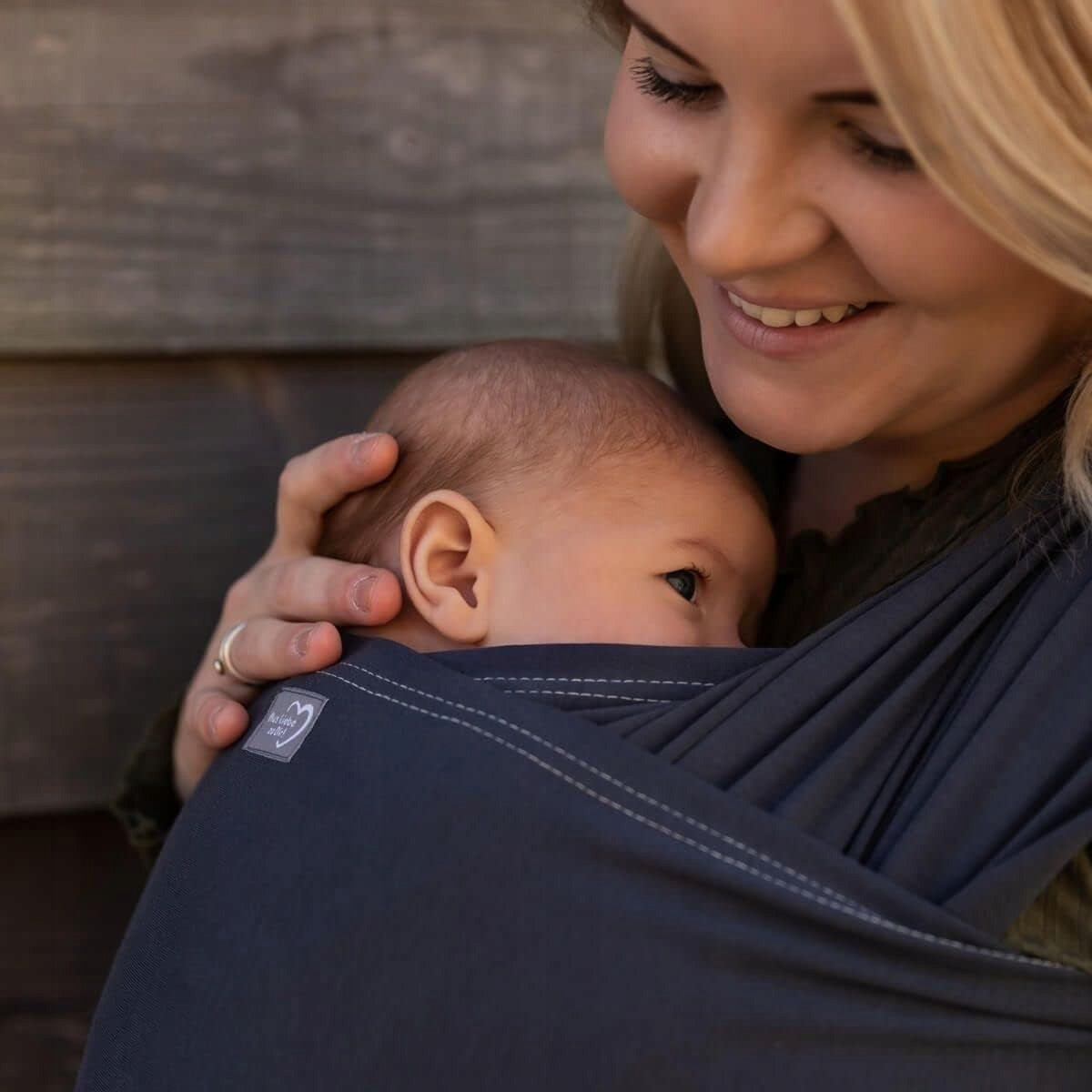 HOPPEDIZ elastic babywearing wrap 5.4 x 0.5