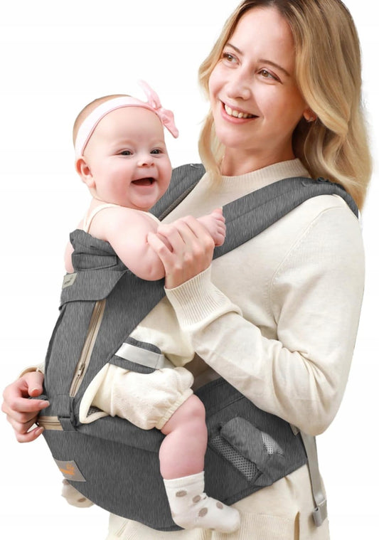 MOMIDEAL nosidełko ergonomiczne z pasem biodrowym 6w1