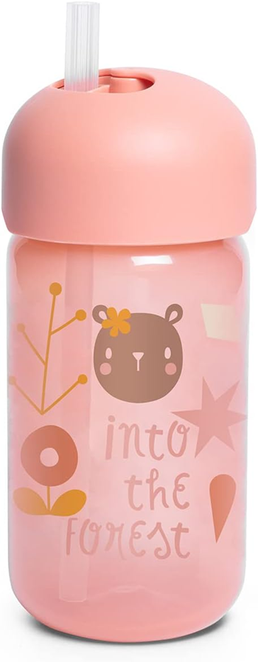 SUAVINEX Straw Trainer Cup kubek niekapek ze słomką 340 ml 18 m+