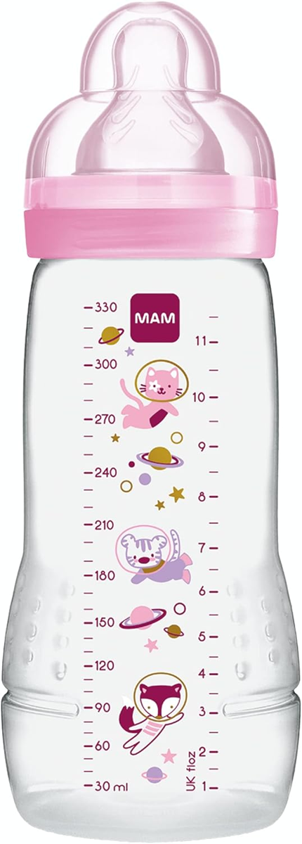 MAM Easy Active butelka 330 ml 4 m+ smoczek 3
