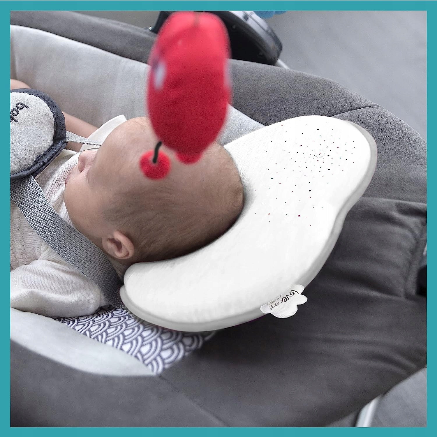 BABYMOOV Lovenest poduszka niemowlęca 0+ ORGANIC