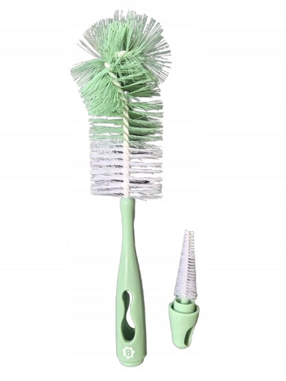 BADABULLE kefa 2 v 1 na čistenie fliaš a cumlíkov 28 cm