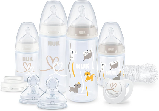 Ensemble de bouteilles NUK Perfect Start contrôle de température 9 pièces