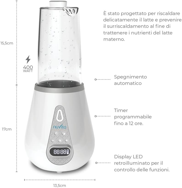 NUVITA încălzitor, sterilizator și dezghețător 4 în 1
