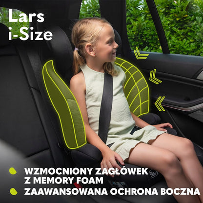 LIONELO Lars i-Size fotoliu auto grupa 2 și 3