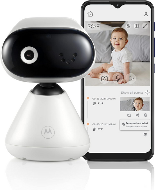 MOTOROLA PIP1000 Connect cameră video Full HD pentru monitorizare bebeluși, controlată de la distanță