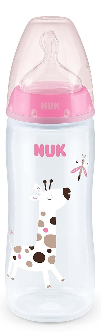 NUK First Choice+ biberon 360 ml tetină XL 6-18 m GIRAFA