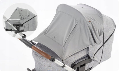 REER ShineSafe mosquito net, 3-in-1 sun canopy
