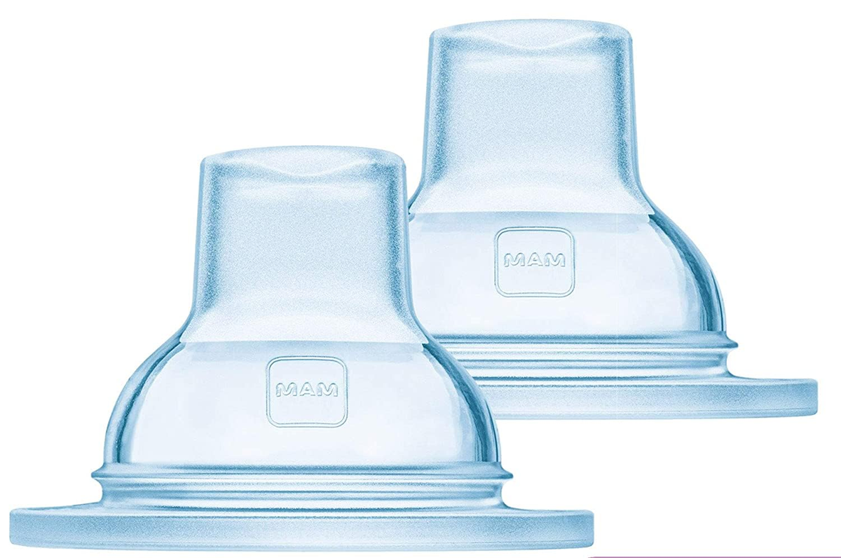 MAMbottle nipples, silicone mouthpiecesSuitable for Easy Start, Easy Active and Trainer+ bottles2 x teats