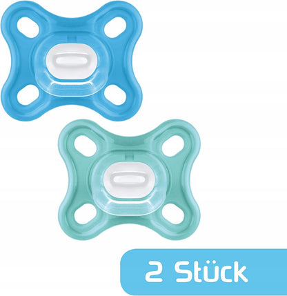 MAM COMFORT suzetă prematur nou-născut x2 0luni+