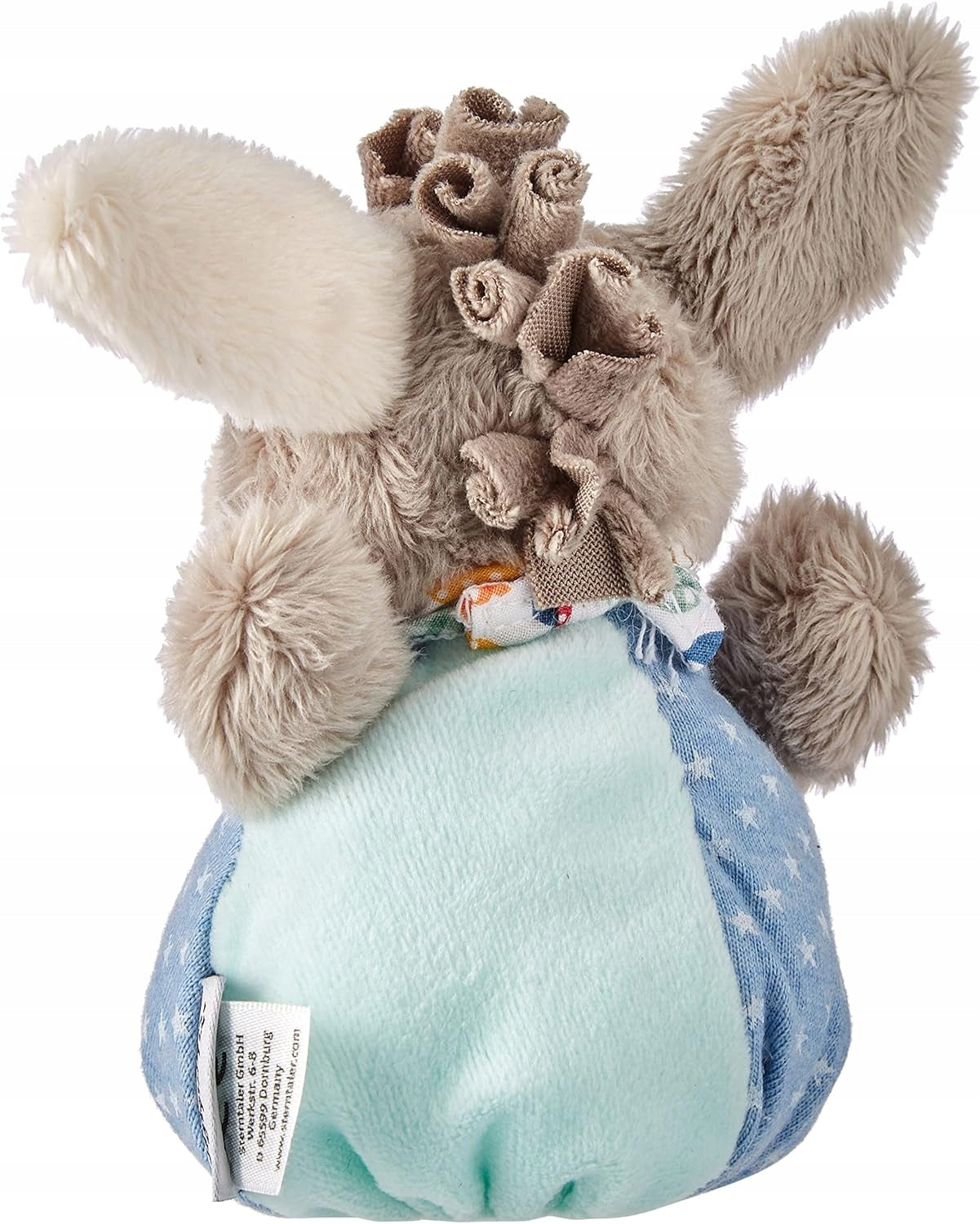 STERNTALER osiołek Emmi przytulanka z grzechotką 13 cm "N