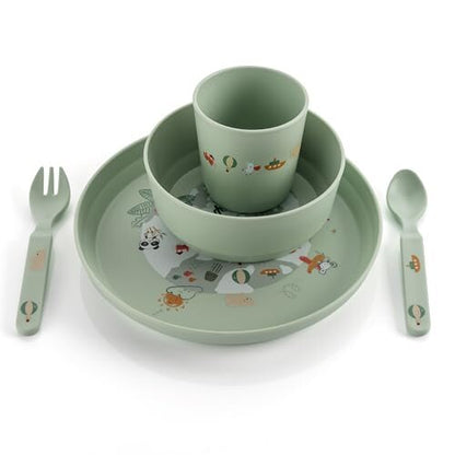 REER Little Explorer set de veselă x5 fără BPA