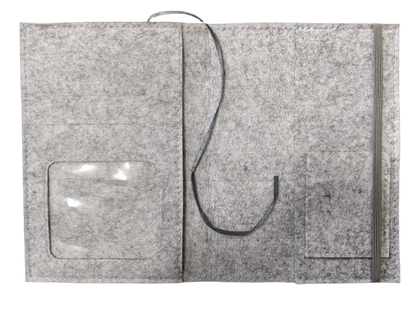 LUXDAG husă din fetru pentru card de sarcină BOCIAN 14 x 19,5 cm