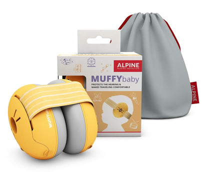 ALPINE Muffy Baby hearing protection earmuffs for children 0–36 months, 23 dB