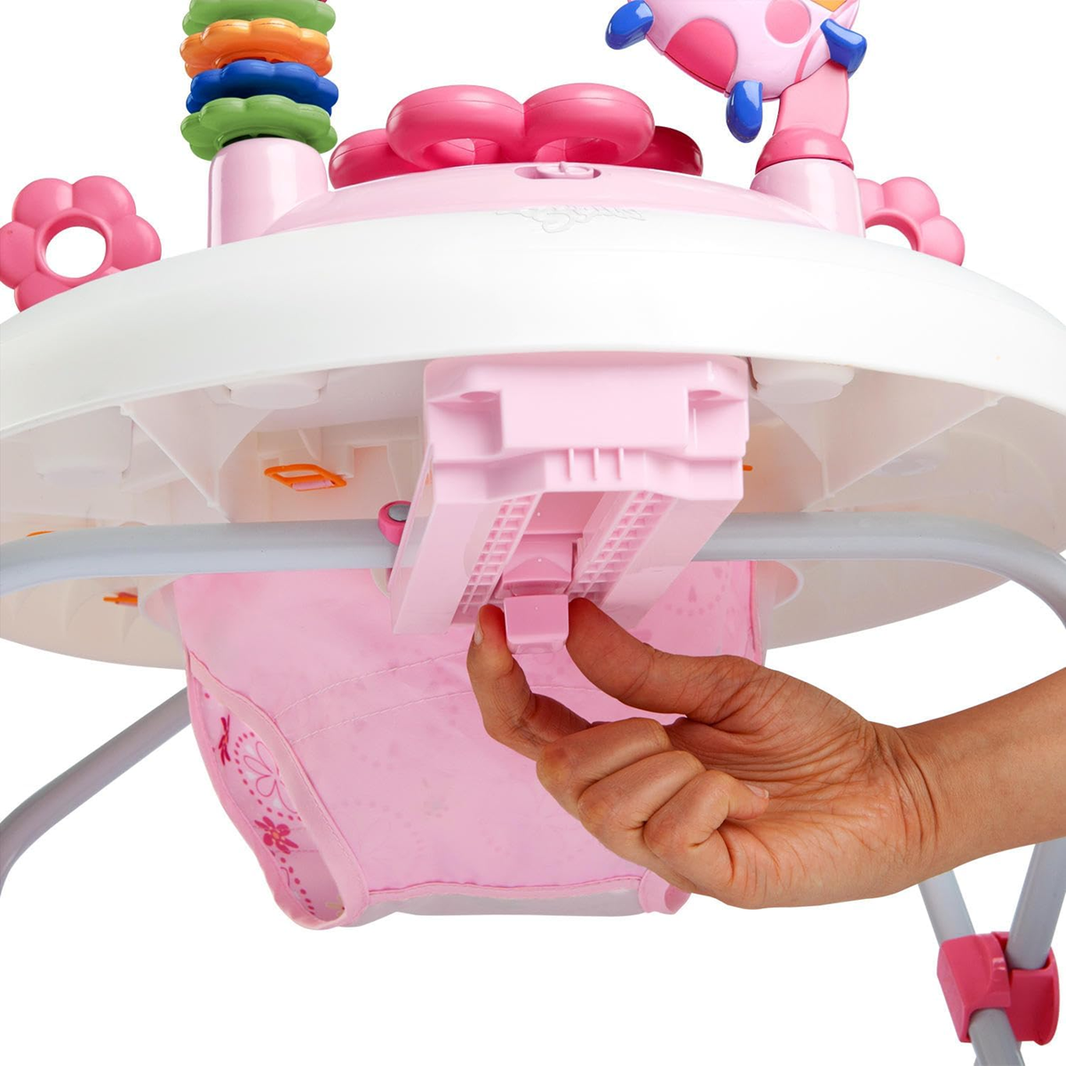 BRIGHT STARTS JuneBerry adjustable baby walker