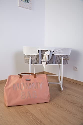 CHILDHOME Mommy Bag geantă pentru mamă cu saltea de înfășat