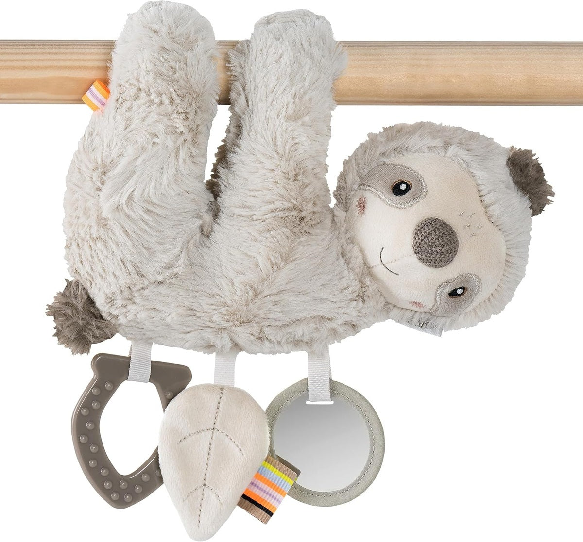 FEHN Activity pluszowy LENIWIEC zawieszka do wózka i fotelika 22 cm