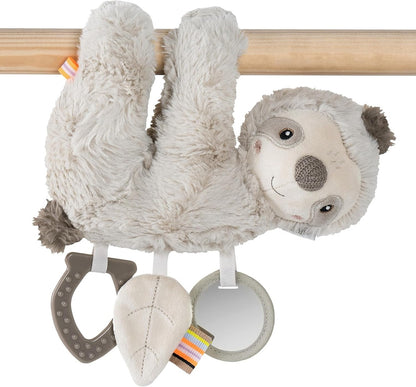 FEHN Activity pluszowy LENIWIEC zawieszka do wózka i fotelika 22 cm