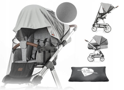 REER ShineSafe mosquito net, 3-in-1 sun canopy