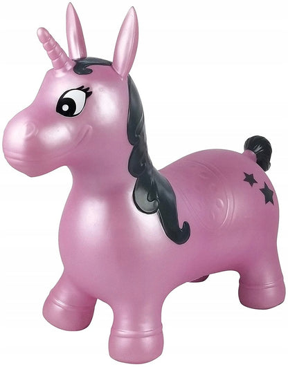 LEXIBOOK Unicorn Jucărie săltăreață din cauciuc 57 cm + pompă