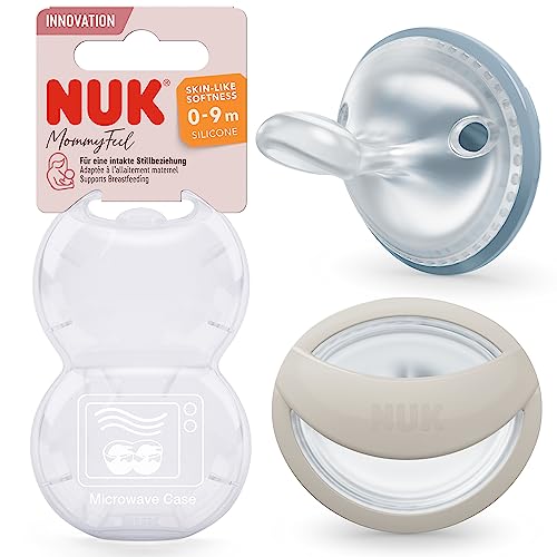 NUK MommyFeel suzete 0-9 luni 2 buc.