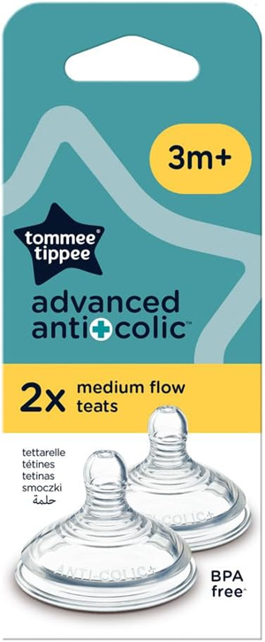 TOMMEE TIPPEE ADVANCED ANTI-COLIC cumik 3 hónapos kortól, 2 db