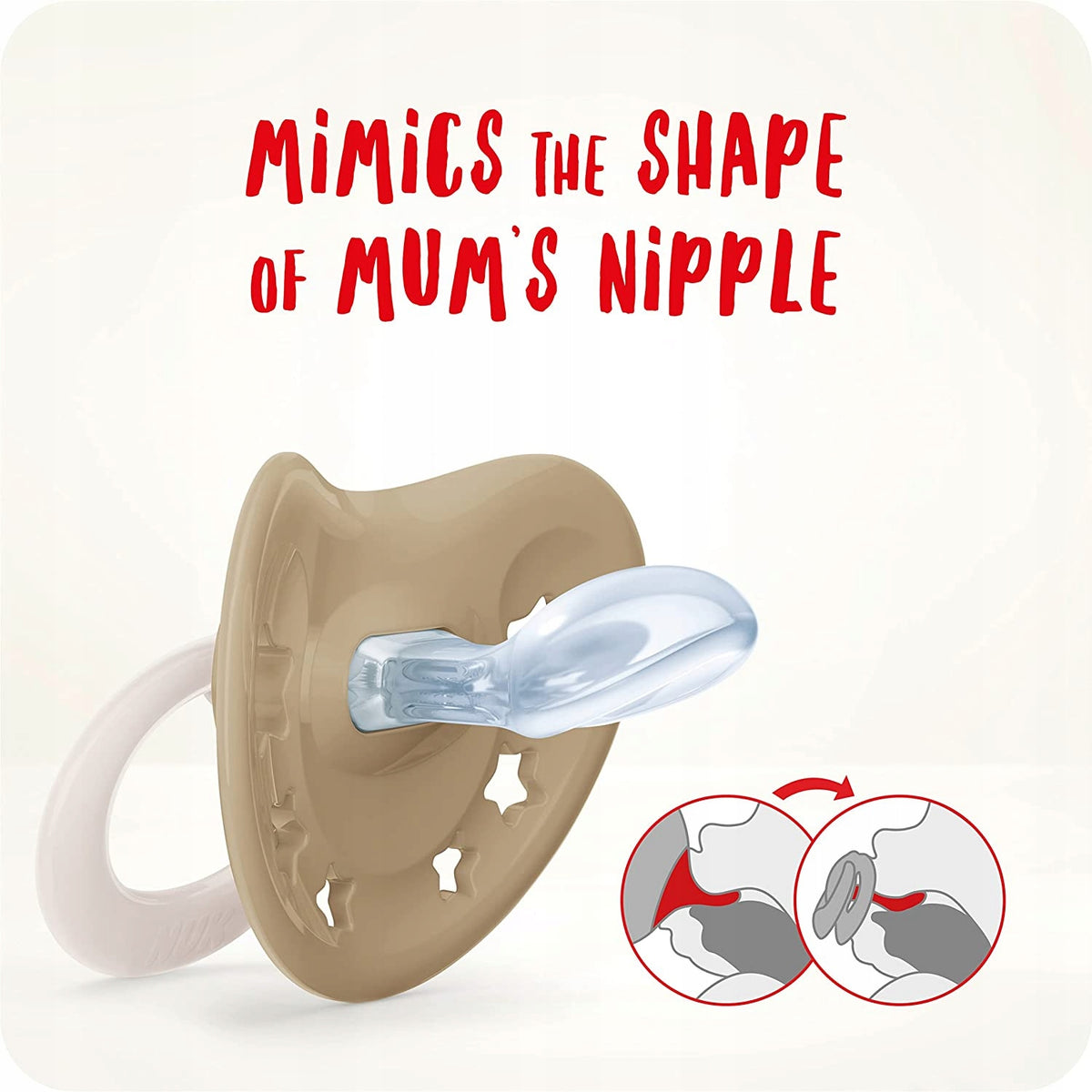 NUK SIGNATURE upokojujúci cumlík x2 18-36 mesiacov
