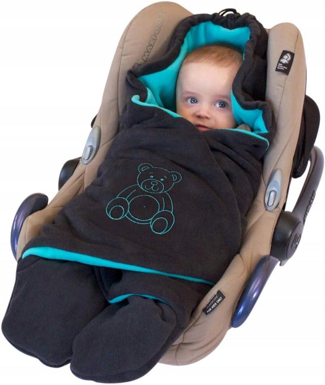 BYBOOM POLAR fleece car seat and stroller wrap blanket