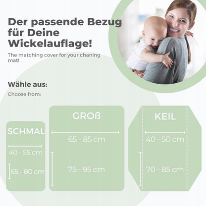 LILLY AND BEN 2x pokrowiec frotte na przewijak