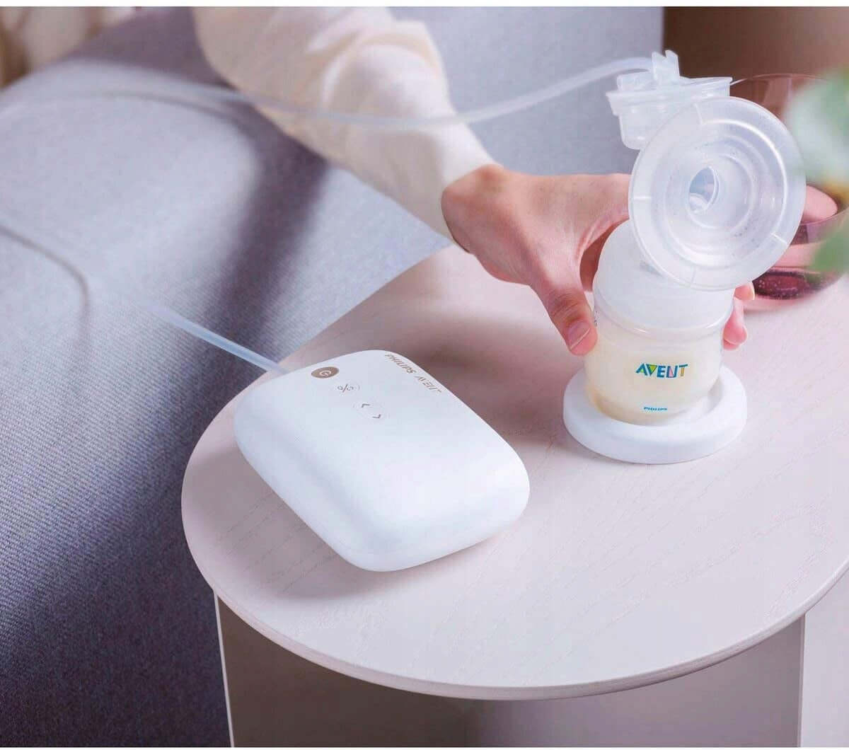 PHILIPS AVENT SCF396/11 LAKTATOR elektryczny, pojedynczy różowy, bez BPA, używany