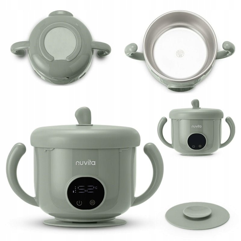 NUVITA Pappa'N'Go încălzitor portabil pentru alimente 12 x 12,5 cm 470 ml