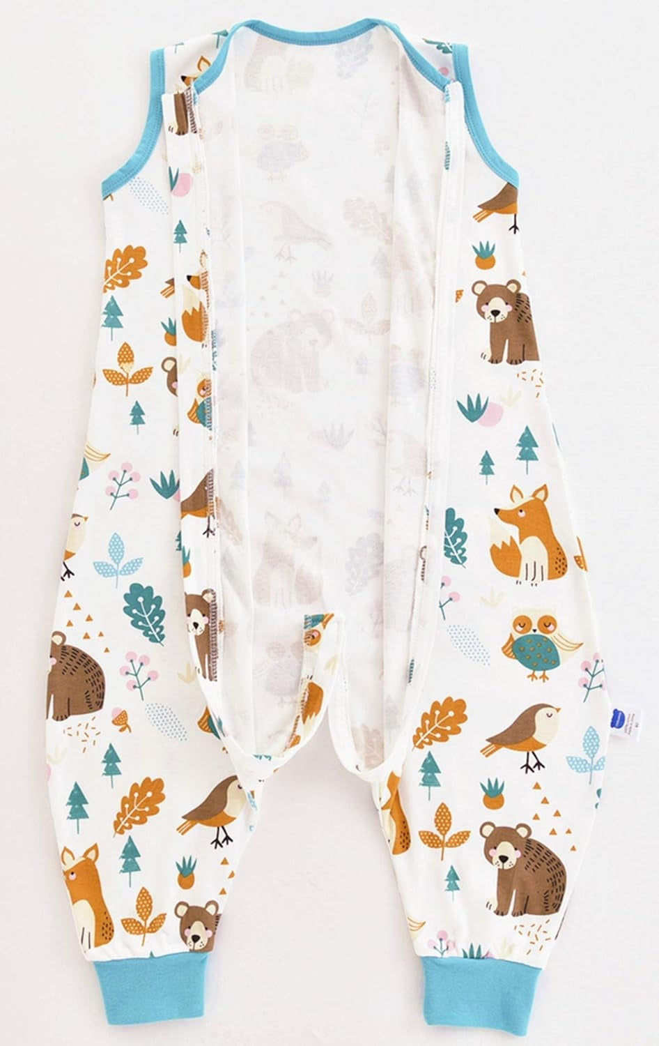 CHILSUESSYunzipped summer sleeping bag0,5 TOGcolour white with patternsize 70100% cottonused condition