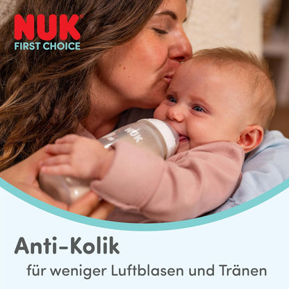 NUK First Choice smoczki do butelki od 6 mies. Flow Control 2 szt.