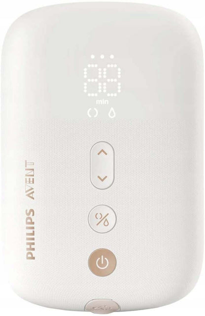 PHILIPS AVENT SCF396/11 LAKTATOR elektryczny, biały panel sterowania do laktatora elektrycznego