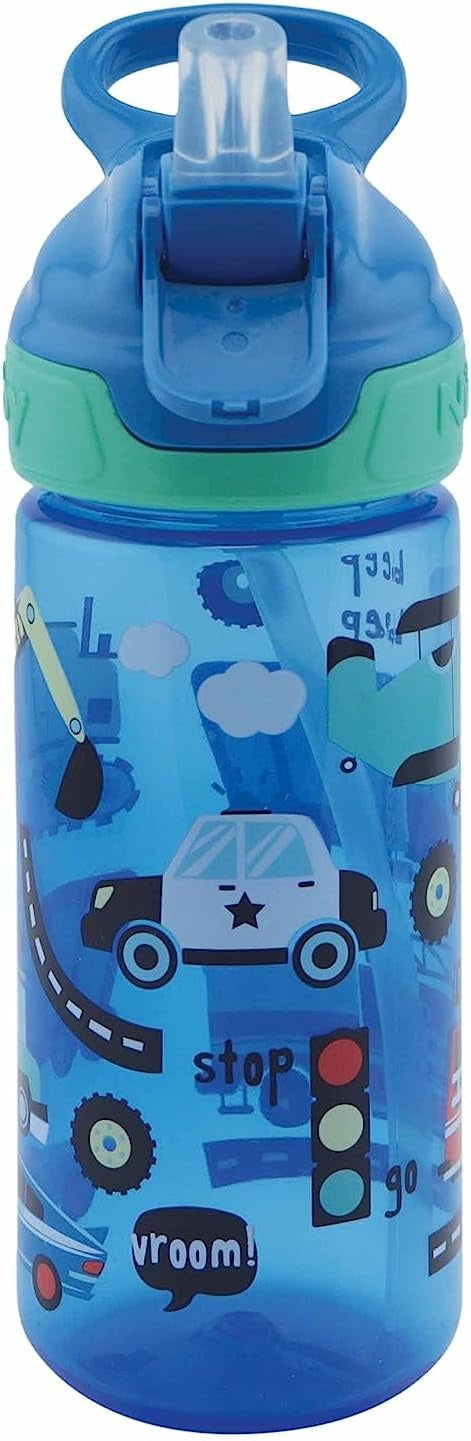 NUBY Flip-it Cup cană tritan anti-vărsare cu pai și muștiuc 3 l+ 360 ml