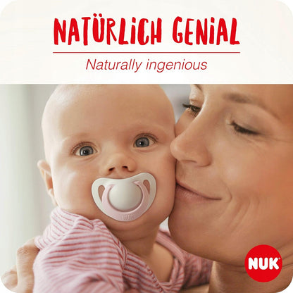 NUK Genius smoczek uspokajający x2, pudełko do przechowywania