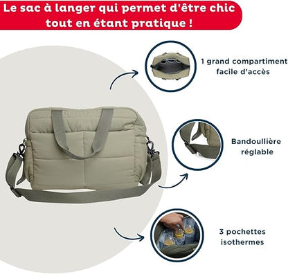 THERMOBABY geantă pentru accesorii de cărucior matlasată 35x48x15