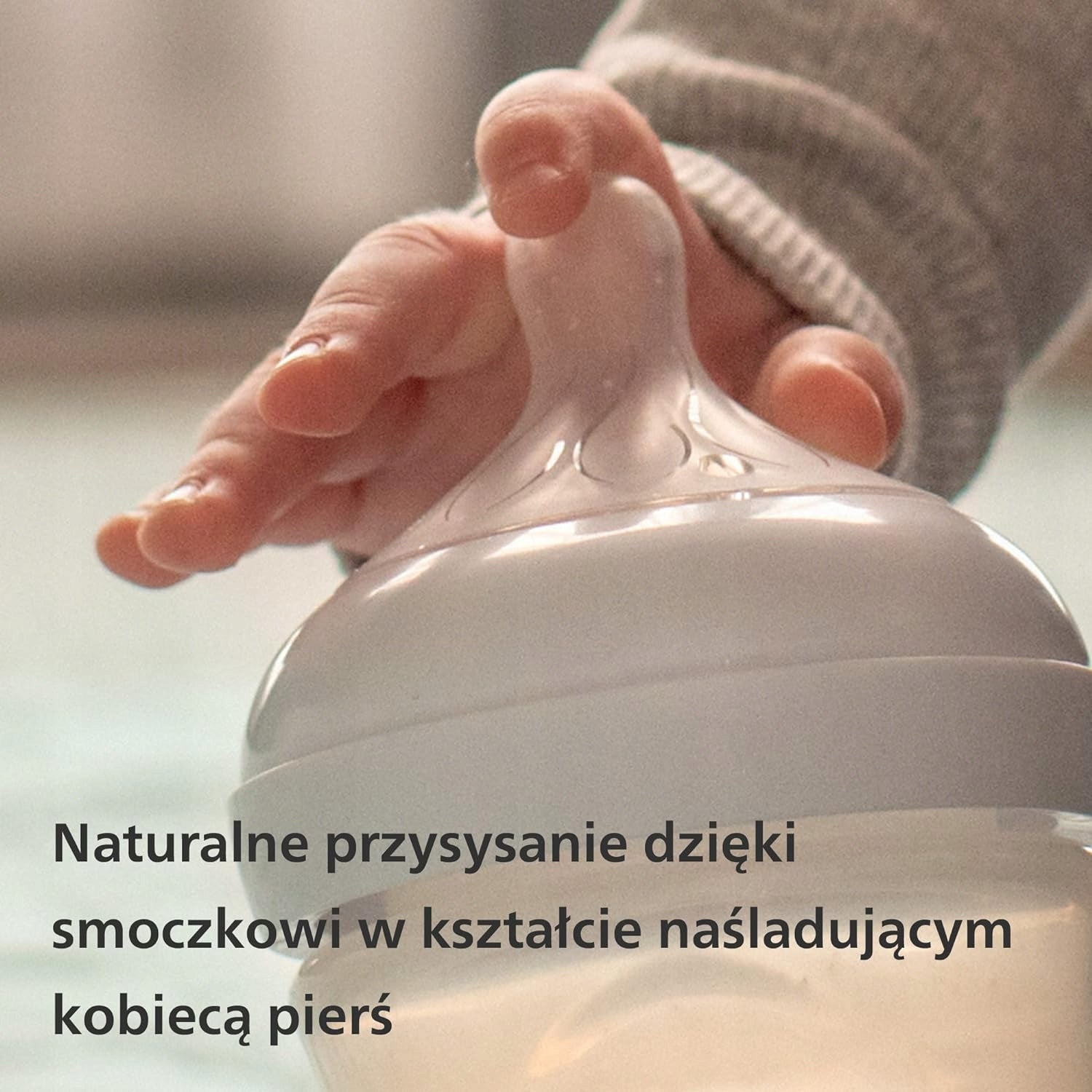 PHILIPS AVENT Natural Response zestaw 3 butelki SZKLANE + smoczek
