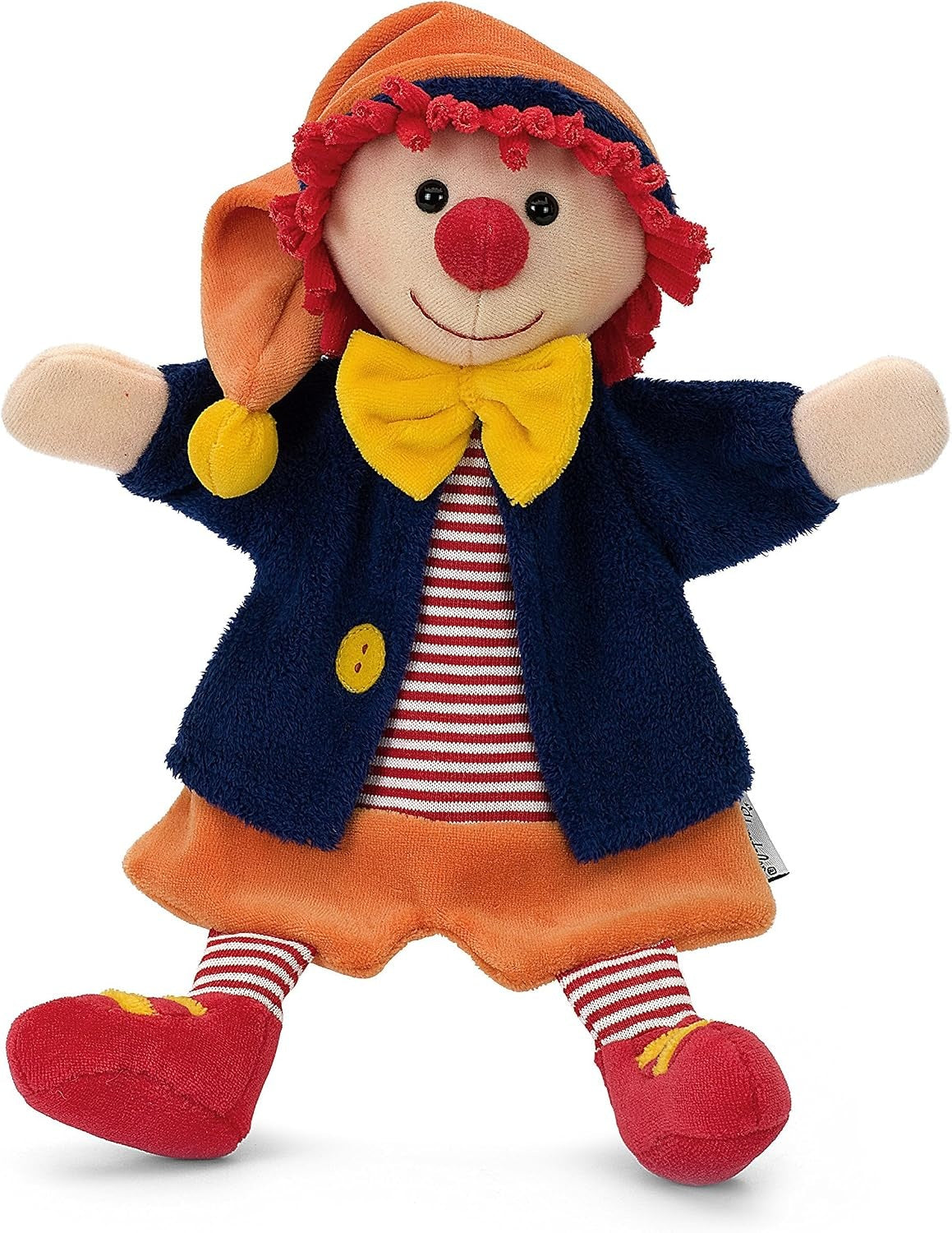STERNTALER marionetă de pluș pentru jocuri de rol CLOWN 28 cm