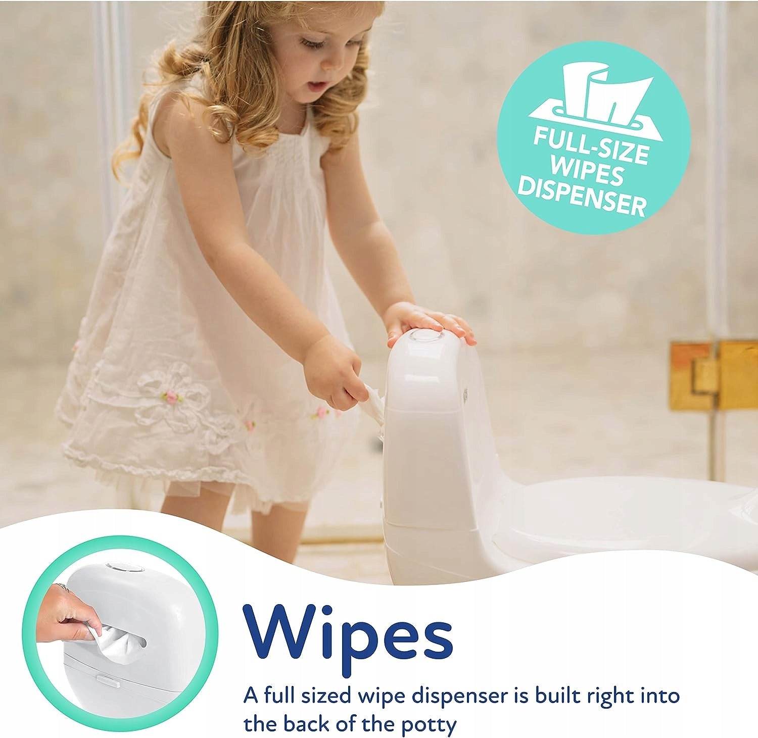NUBY Dr.Talbots nocnik Moja Pierwsza Toaleta dźwię