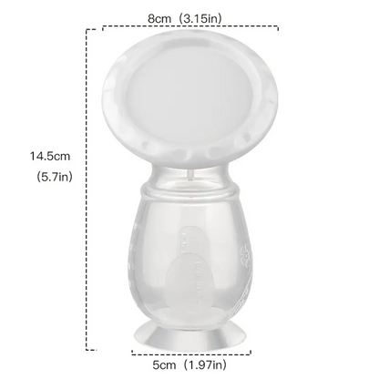 KOLEKTOR silikonowy do zbierania pokarmu 90 ml