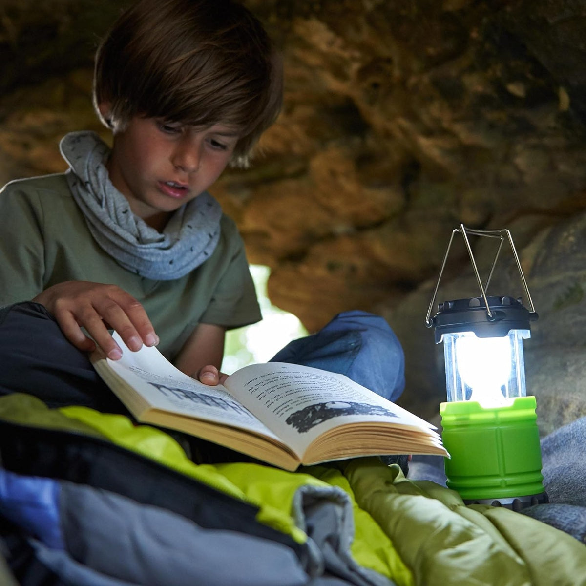 HABA Terra Kids hordozható LED lámpa fogantyúkkal és tárolóval 8,5 19 db cm