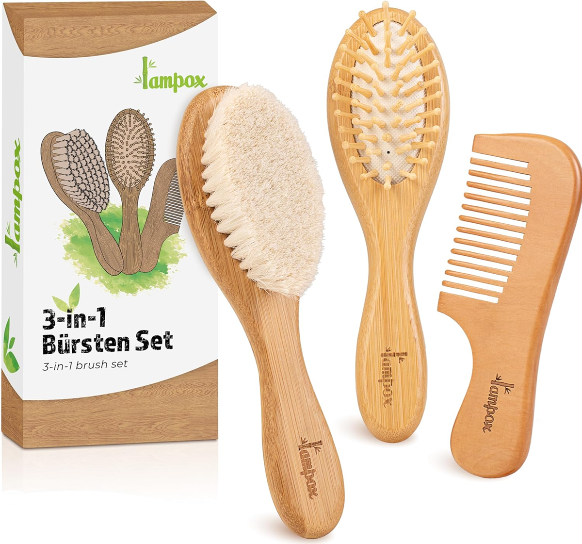 LAMPOX baby head care set