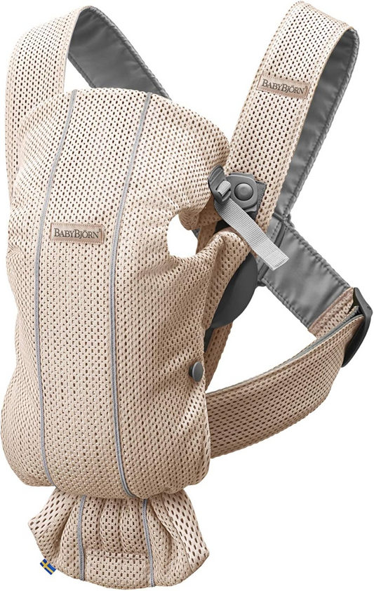 BABYBJORN MINI ergonomische draagzak 3-11kg AIRY MESH