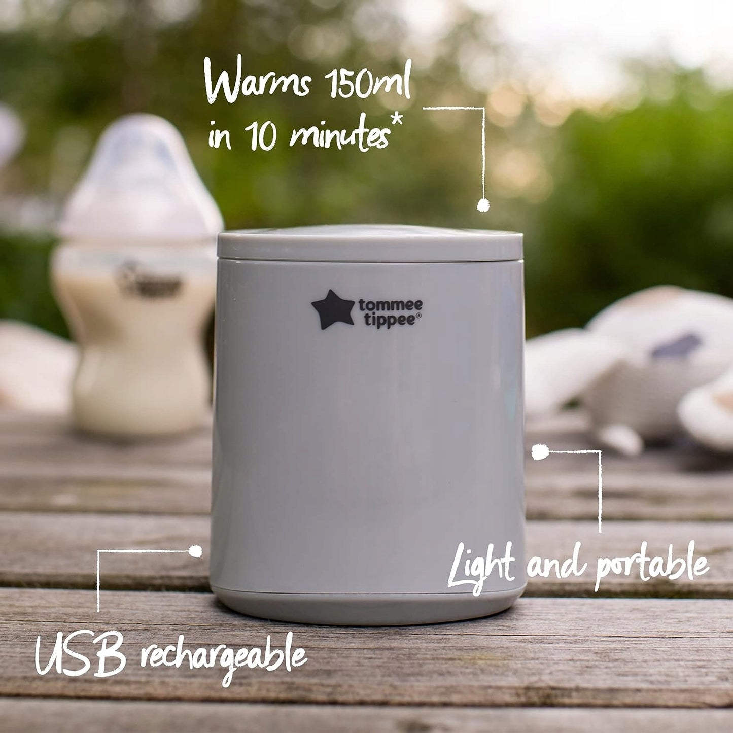 TOMMEE TIPPEE LetsGo încălzitor portabil USB