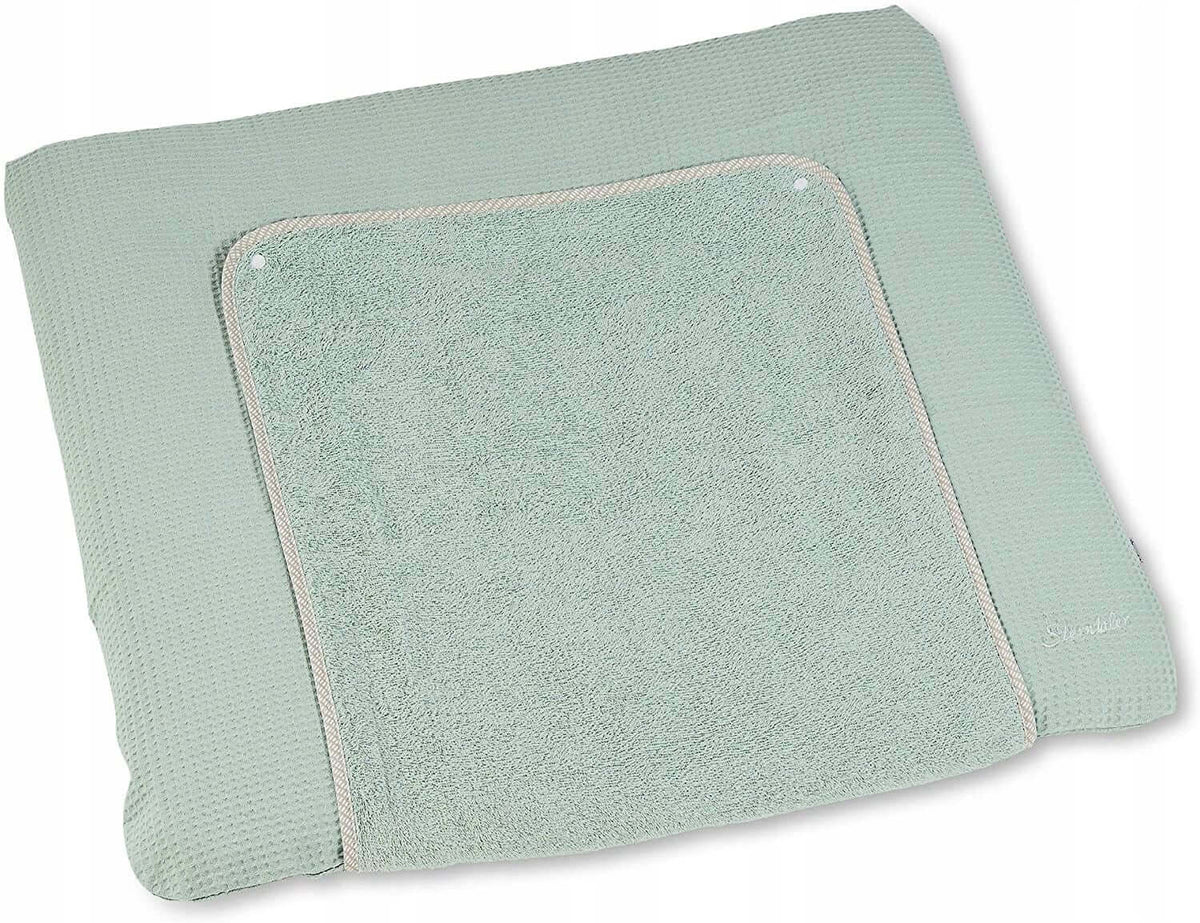 STERNTALER pokrowiec na matę do przewijania frotte "N. jasnozielony zestaw 2 części, 72x85 cm